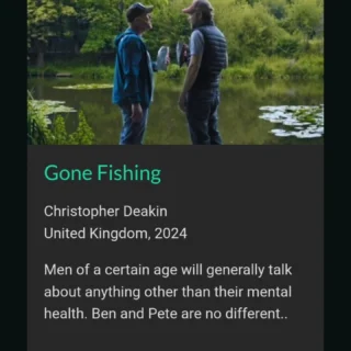Great to see the schedule confirmed for The BAFTA and BIFA qualifying @boltonfilmfest 

With Gone Fishing being shown in competition in the UK Shorts, Made Up North category.. A couple of "Live" showings at the Light Cinema and a Virtual one later in the week.. 

Looking forward to watching the other films..

Hopefully see you there.. x